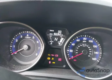 2013 Hyundai Elantra Gls/Limited из США, поврежденный, VIN 5NPDH4AE1DH390157